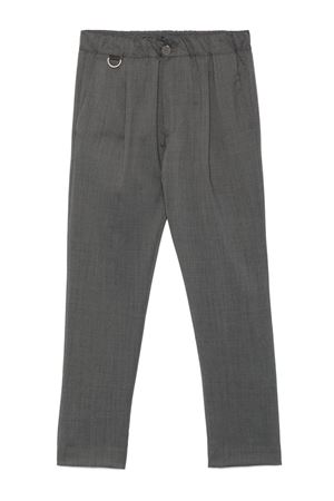 Pantaloni Patrick in misto lana vergine grigio LOW BRAND | L1PFW24256791N013